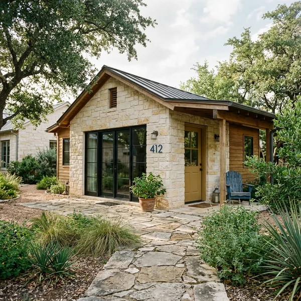 Backyard guest casita ADU in San Antonio