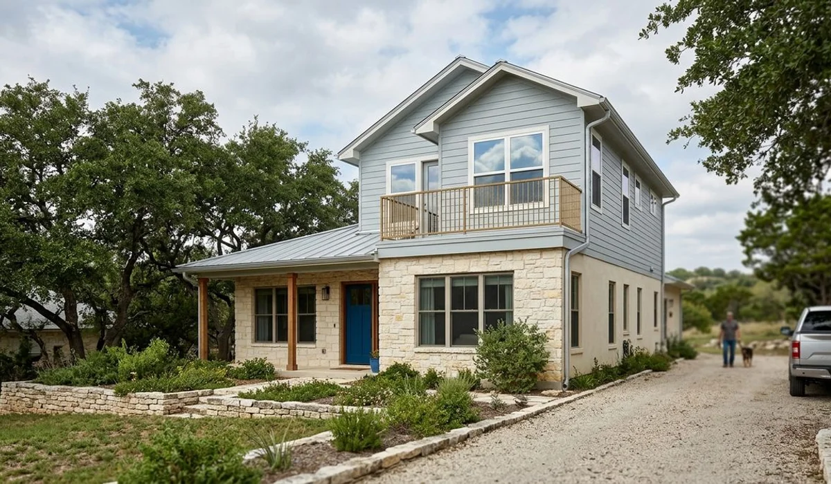 Two-story home with a recent second-story addition, authentic, natural light